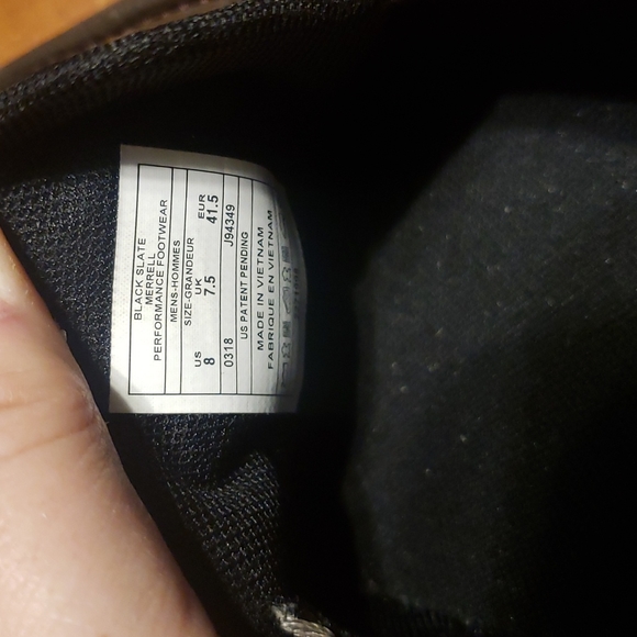 Merrell loafers/slide on shoes Black Slate J94349 size 8 - Picture 6 of 8